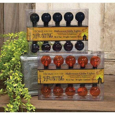 Halloween Globe Lights, Assorted, 10ct - The Fox Decor